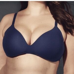 Knix Wingwoman Contour Bra in Midnight Blue Size 5 NWT